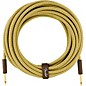 Fender Deluxe Series Straight to Straight Instrument Cable 25 ft. Yellow Tweed thumbnail