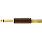 Fender Deluxe Series Straight to Straight Instrument Cable 25 ft. Yellow Tweed