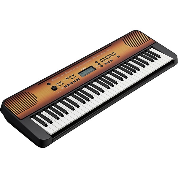 Yamaha PSR-E360 61-Key Portable Keyboard Maple