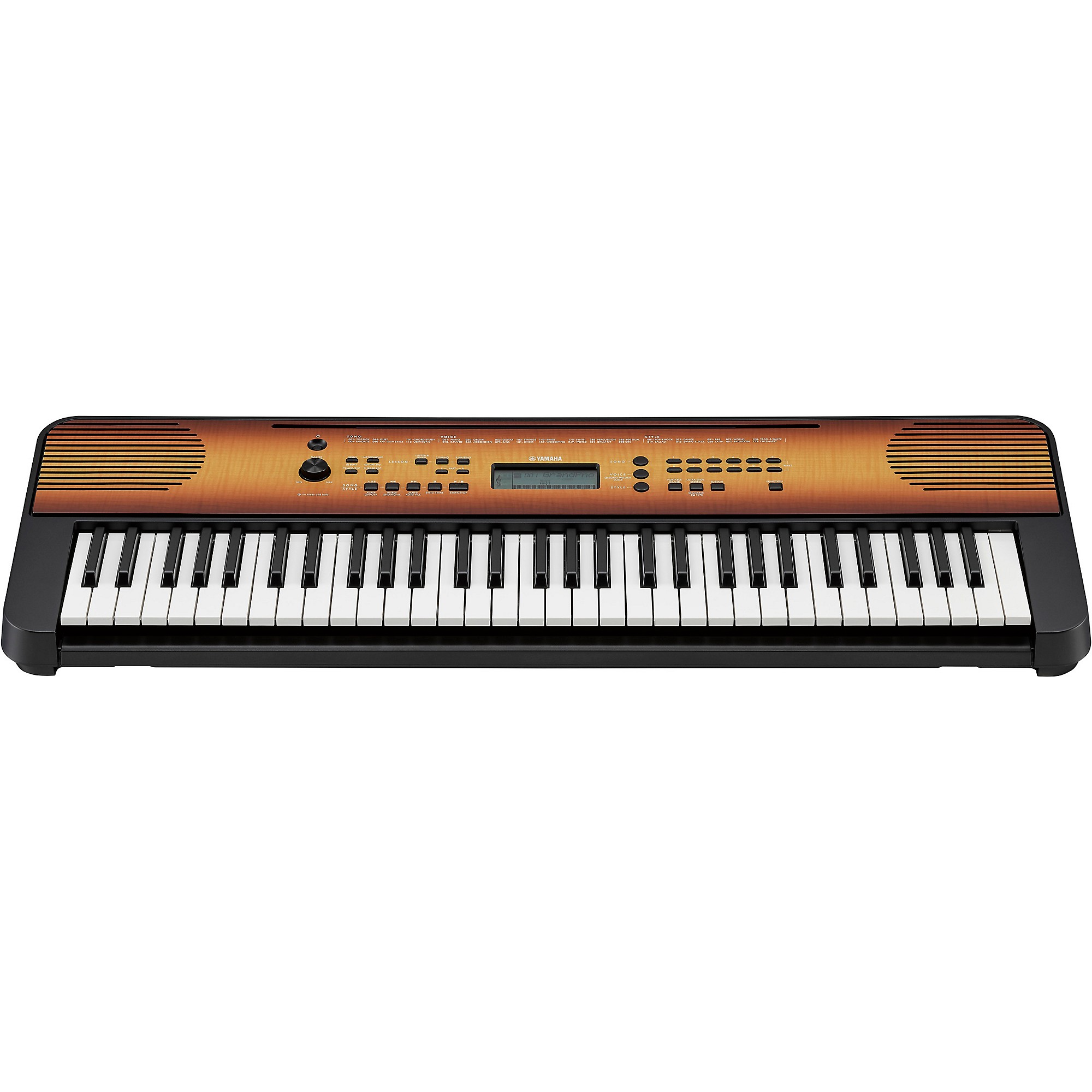 Yamaha PSR-E360 61-Key Portable Keyboard Maple | Guitar Center