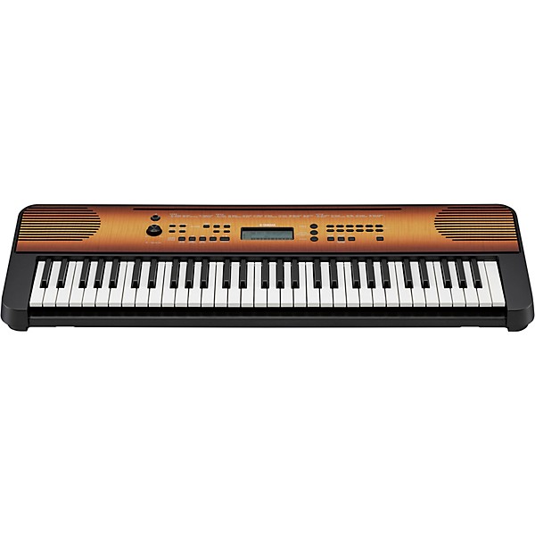 Open Box Yamaha PSR-E360 61-Key Portable Keyboard Level 2 Maple 194744696176