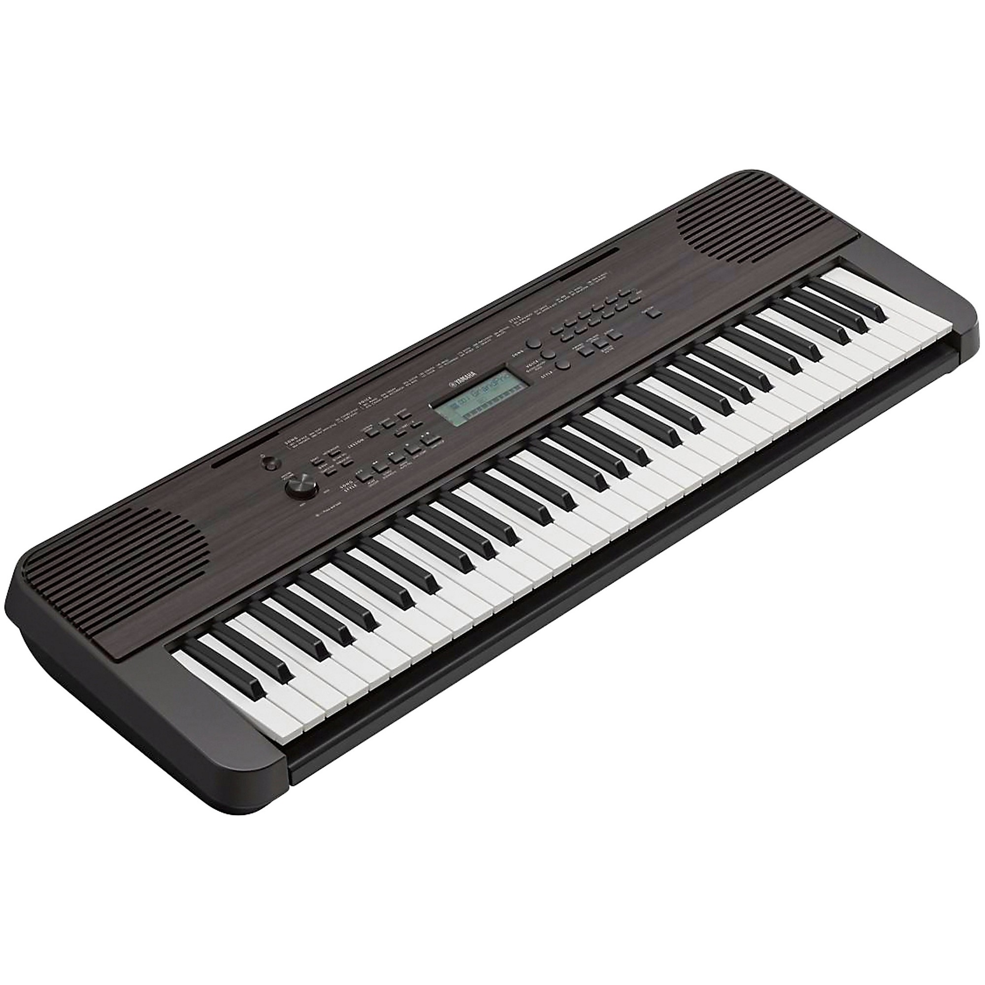 Yamaha PSR-E360DW 61鍵 Yamaha PSR-E360 61-Key Portable Keyboard Walnut | Guitar Center