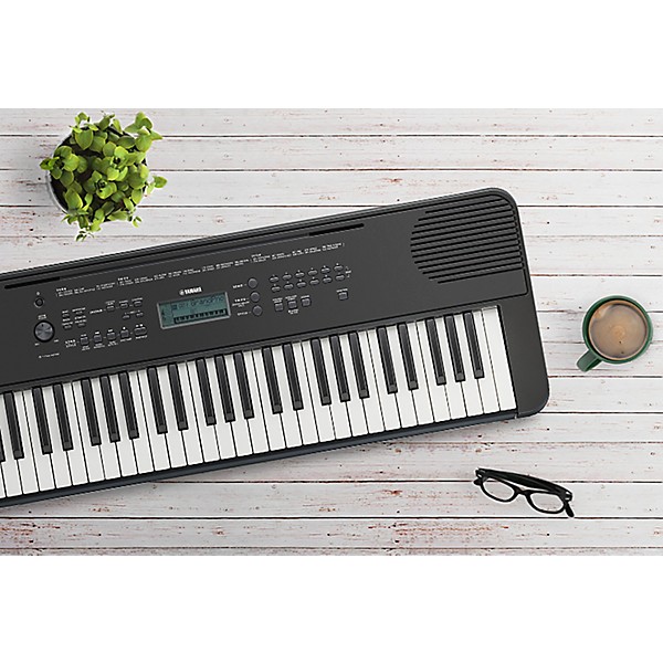 Yamaha PSR-E360 61-Key Portable Keyboard Black | Guitar Center