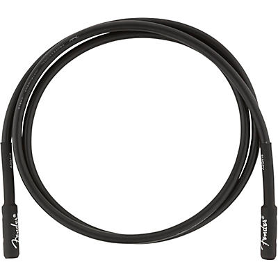 Fender Professional Series Straight To Straight Instrument Cable 5 Ft. Black for sale