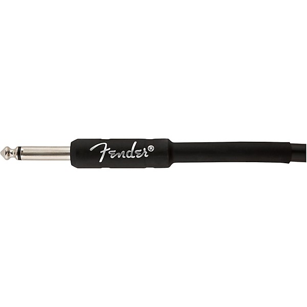 Fender Professional Series Straight to Straight Instrument Cable 5 ft. Black