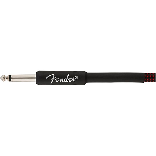 Fender Professional Series Straight to Straight Instrument Cable 10 ft. Red Tweed