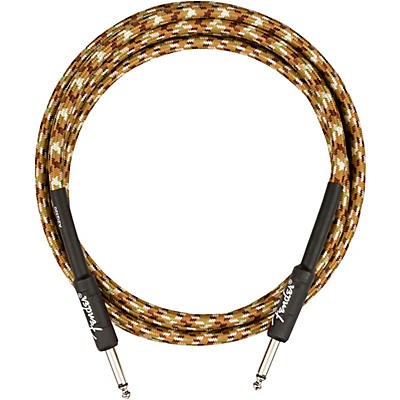 Fender Professional Series Straight To Straight Instrument Cable 10 Ft. Desert Camouflage for sale