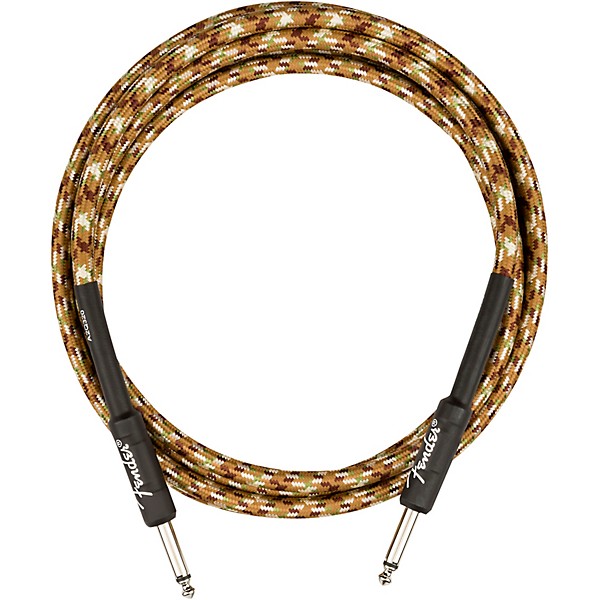 Clearance Fender Professional Series Straight to Straight Instrument Cable 10 ft. Desert Camouflage