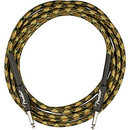 Fender Professional Series Straight to Straight Instrument Cable 10 ft. Winter Camouflage