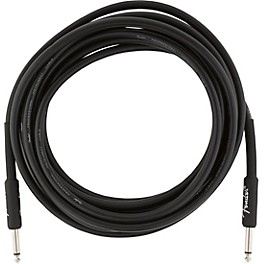 Fender Professional Series Straight to Strai... Fender Professional Series Straight to Straight Instrument Cable 15 ft. Black