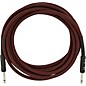 Fender Professional Series Straight to Straight Instrument Cable 15 ft. Red Tweed thumbnail