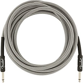 Fender Professional Series Straight to... Fender Professional Series Straight to Straight Instrument Cable 15 ft. White Tweed