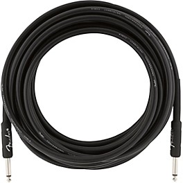 Fender Professional Series Straight to Str... Fender Professional Series Straight to Straight Instrument Cable 18.6 ft. Black