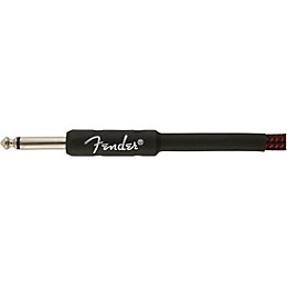 Fender Professional Series Straight to Straight Instrument Cable 18.6 ft. Red Tweed