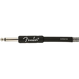 Fender Professional Series Straight to Straight Instrument Cable 18.6 ft. Gray Tweed