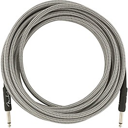 Fender Professional Series Straight ... Fender Professional Series Straight to Straight Instrument Cable 18.6 ft. White Tweed