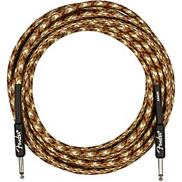 Clearance Fender Professional Series Straight to Straight Instrument Cable - 18.6 ft. Desert Camouflage