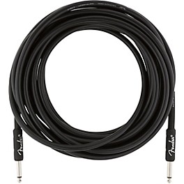 Fender Professional Series Straight to Strai... Fender Professional Series Straight to Straight Instrument Cable 25 ft. Black