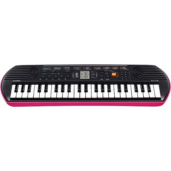 Casio SA-78 Mini-Size Keyboard Pink