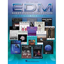 Hal Leonard EDM Sheet Music Collection (37 Electronic Dance Music Hits) Piano/Vocal/Guitar Songbook