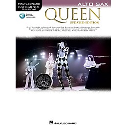 Hal Leonard Queen - Updated Edition Alto Sax Instrumental Play-Along Songbook Book/Audio Online