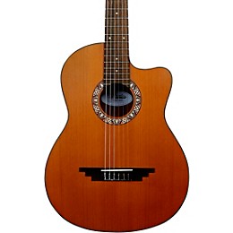 Open Box D'Angelico Premier Malta Crossover Classical Guitar Level 1 Natural