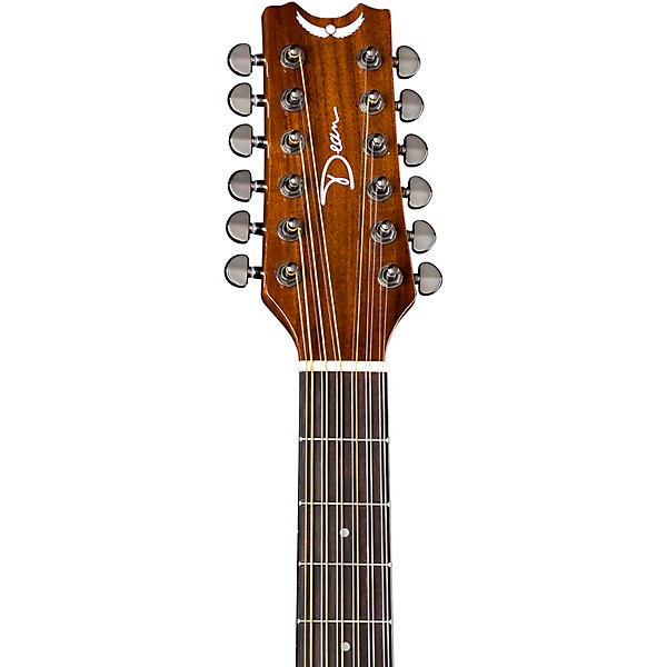 Dean AXS Exotic Cutaway Acoustic-Electric 12-String Guitar Koa