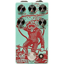 Open Box Walrus Audio Deep Six V3 Compressor Effects Pedal Level 1