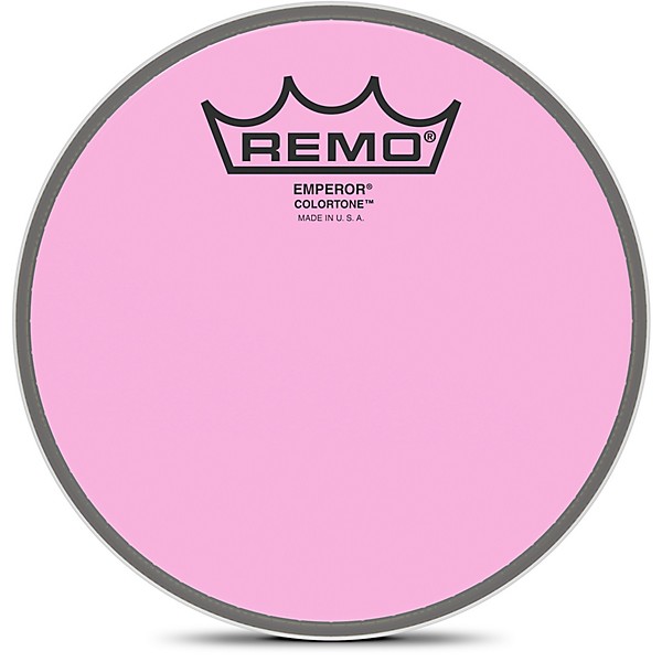 Remo Emperor Colortone Pink Drum Head 6 in.