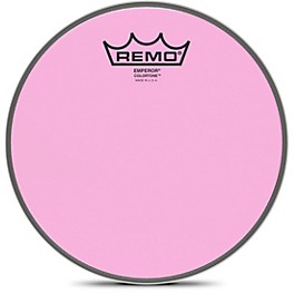 Remo Emperor Colortone Pink Drum Head 10 in. Remo Emperor Colortone Pink Drum Head 8 in.