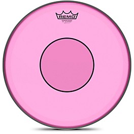 Remo Powerstroke 77 Colortone Pink Drum Head 13 in. Remo Powerstroke 77 Colortone Pink Drum Head 14 in.