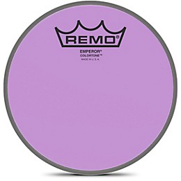 Remo Emperor Colortone Purple Drum Head 6 in.