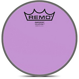 Remo Emperor Colortone Purple Drum Head 12 in. Remo Emperor Colortone Purple Drum Head 6 in.