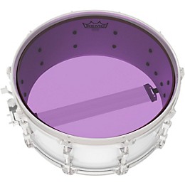 Remo Emperor Colortone Purple Drum Head 6 in.