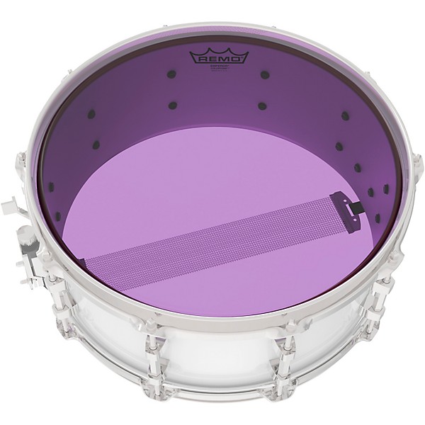 Remo Emperor Colortone Purple Drum Head 6 in.