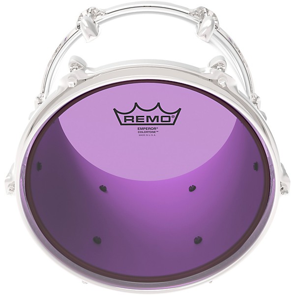 Remo Emperor Colortone Purple Drum Head 15 in.