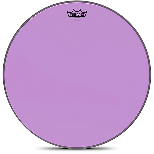 Remo Emperor Colortone Purple Drum Head 18 in.