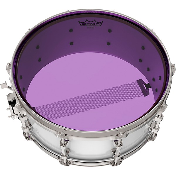 Remo Emperor Colortone Purple Drum Head 8 in.