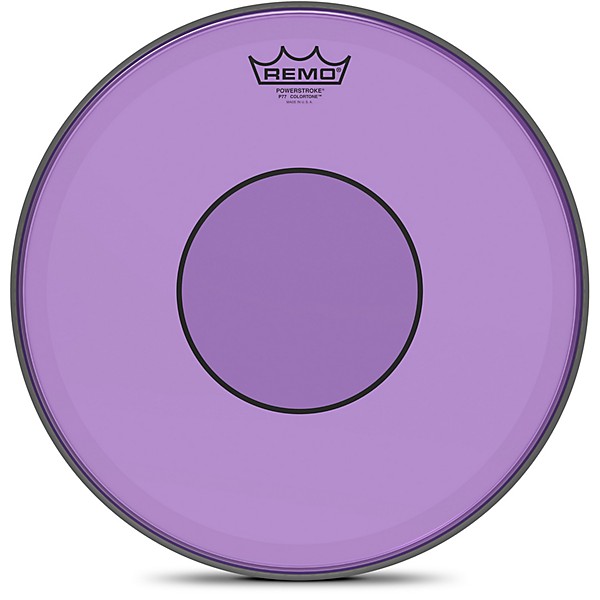 Remo Powerstroke 77 Colortone Purple Drum Head 14 in.