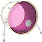 Remo Powerstroke P3 Colortone Pink Resonant Bass Drum Head with 5" Offset Hole 20 in.
