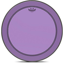 Remo Powerstroke P3 Colortone Purple Bass Drum Head 26 in. Remo Powerstroke P3 Colortone Purple Bass Drum Head 20 in.