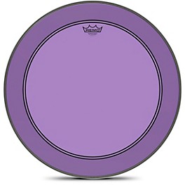 Remo Powerstroke P3 Colortone Purple Bass Drum Head 26 in. Remo Powerstroke P3 Colortone Purple Bass Drum Head 22 in.