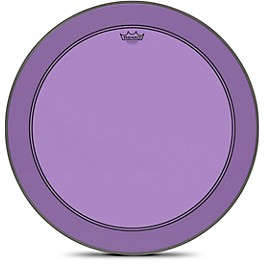 Remo Powerstroke P3 Colortone Purple Bass Drum Head 26 in. Remo Powerstroke P3 Colortone Purple Bass Drum Head 26 in.