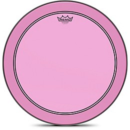 Remo Powerstroke P3 Colortone Pink Bass Drum Head 18 in.