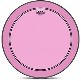 Remo Powerstroke P3 Colortone Pink Bass Drum Head 22 in. Remo Powerstroke P3 Colortone Pink Bass Drum Head 20 in.