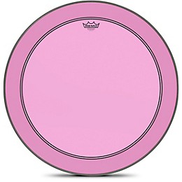 Remo Powerstroke P3 Colortone Pink Bass Drum Head 26 in.