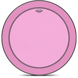 Remo Powerstroke P3 Colortone Pink Bass Drum Head 22 in. Remo Powerstroke P3 Colortone Pink Bass Drum Head 26 in.