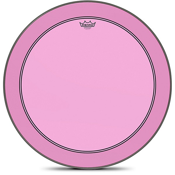Remo Powerstroke P3 Colortone Pink Bass Drum Head 26 in.