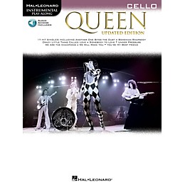 Hal Leonard Queen - Updated Edition Cello Instrumental Play-Along Songbook Book/Audio Online