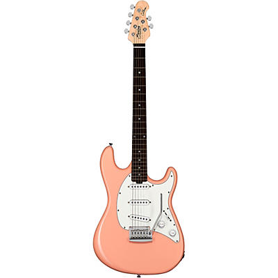 Sterling By Music Man Cutlass Sss Rosewood Fingerboard Electric Guitar Pueblo Pink for sale